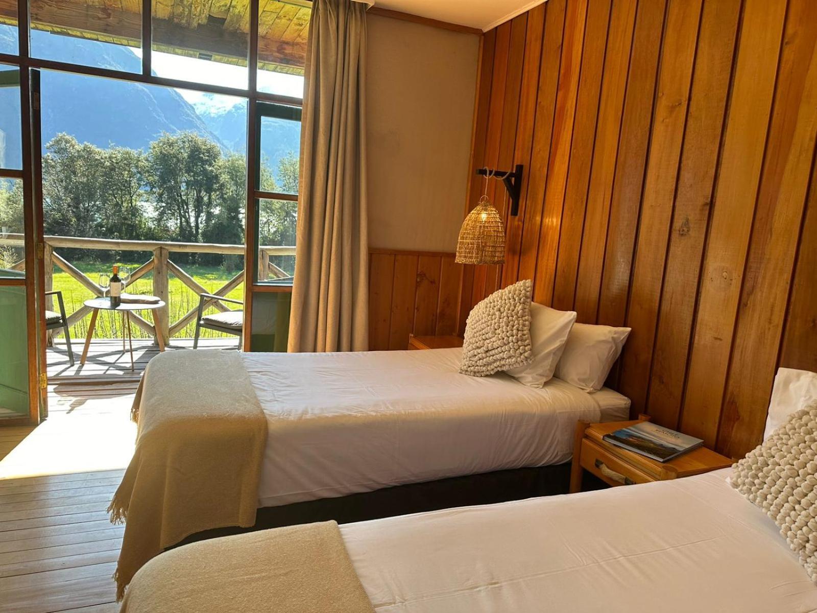 Mitico Puelo Lodge Las Gualas Eksteriør bilde
