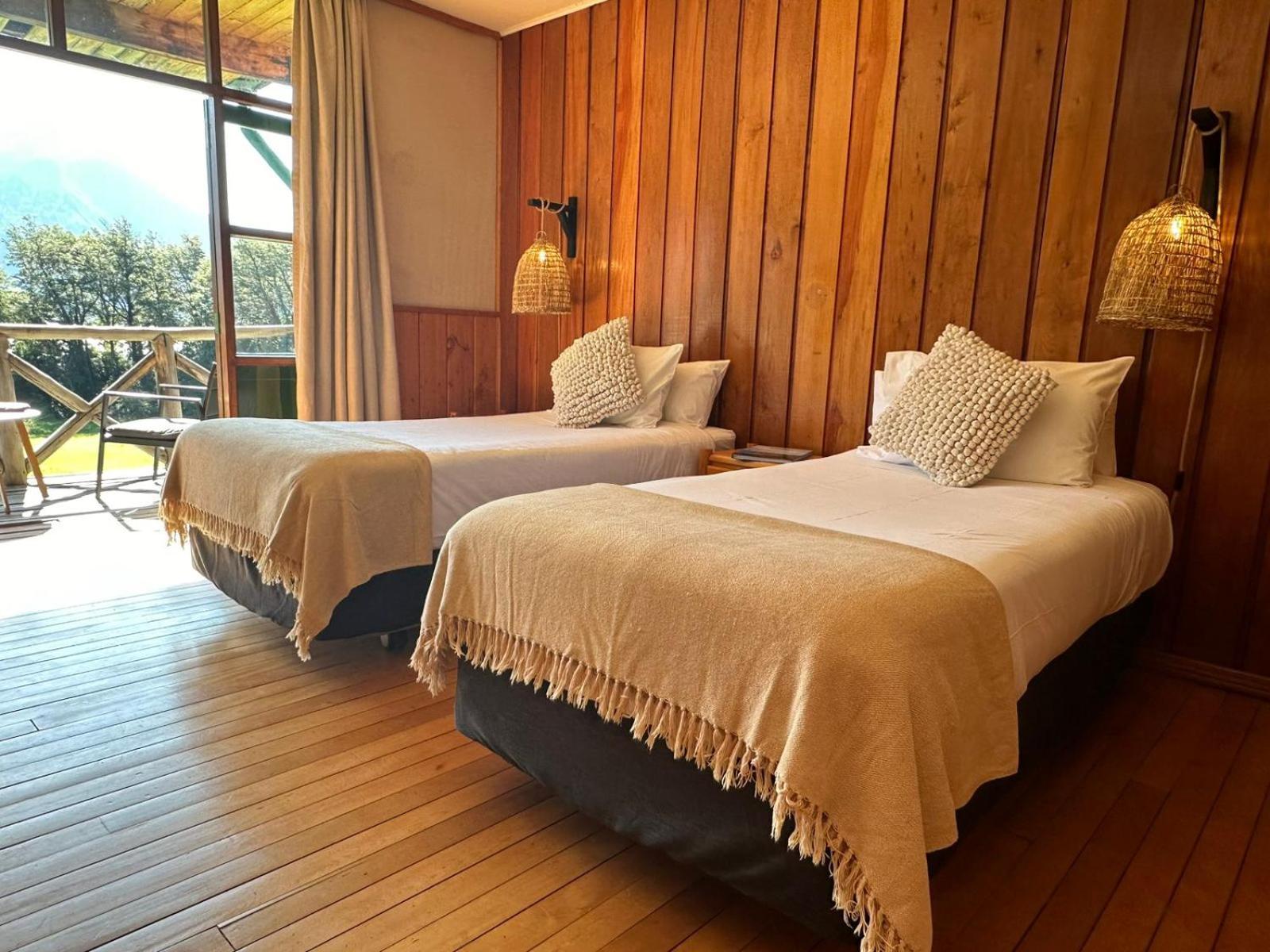 Mitico Puelo Lodge Las Gualas Eksteriør bilde